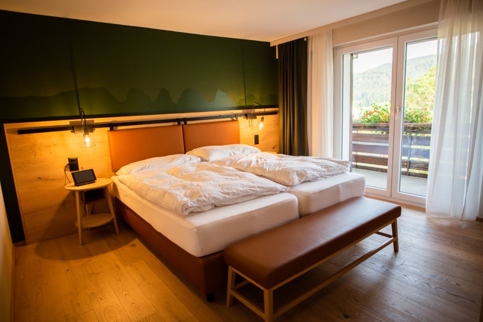 Dormitorio con vistas